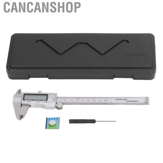 Cancanshop Vernier Caliper Accurate Scales Digital Display 0-6in With Screwdriver