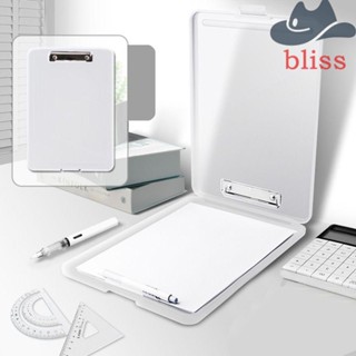 Bliss กล่องพลาสติก ขนาด A4 6 สี สําหรับใส่เอกสาร คลิปบอร์ด A4