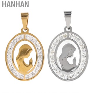 Hanhan Virgin Mary Pendant Virgencita Necklace For Daily Wear