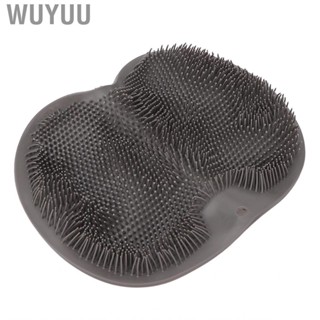 Wuyuu Foot Scrubber Pads Foldable Silicone Shower  Cleaner With Suction