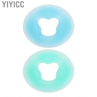 Yiyicc Soft Silicone Pillow Comfortable Skin Friendly Round  Spa Relax Silico US