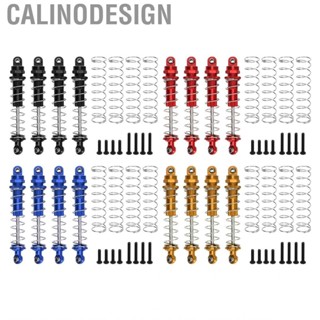 Calinodesign 4Pcs RC Front Rear Shock Absorbers Aluminum Alloy Reduce  Abs