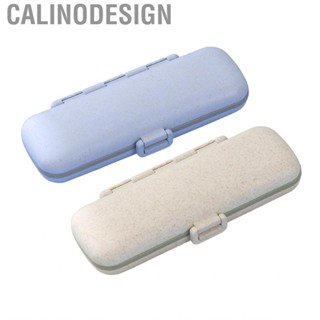 Calinodesign Portable Medication Box  Dustproof 7 Compartments Travel  Hygienic Easy Storage for Outdoor