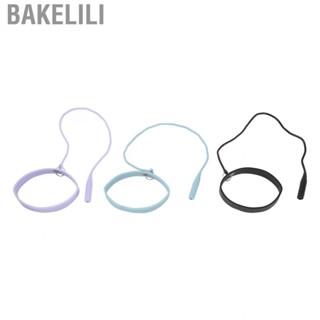 Bakelili 3PCS Eyelash Extension Tweezers Holders Bracelet Silicone Prot Hbh