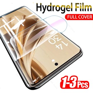 For Oppo Reno10 Pro+ 5G Hydrogel Film 1-3Pcs Screen Protector Not Glass Appo Reno 10 Pro Plus 10Pro Reno10Pro Reno10ProPlus 2023