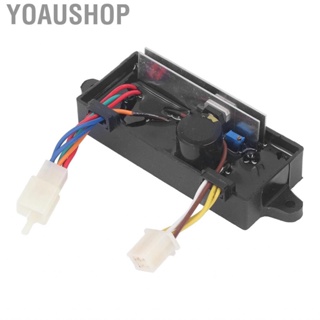 Yoaushop Automatic Voltage Regulator  Circuit Protection Single Phase AVR 10 Wire 470MPD 250VDC Stable Output for Welding Machine