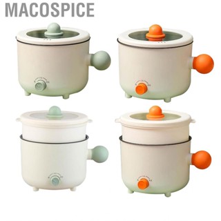 Macospice Mini Electric Cooker  Safe Cooking Noodle Effort Saving Heating Pot Non Stick for Household