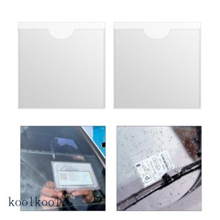 Kool ที่วางหนังสือเดินทาง ตั๋วเครื่องบิน ทรงสี่เหลี่ยม 100 ชิ้น