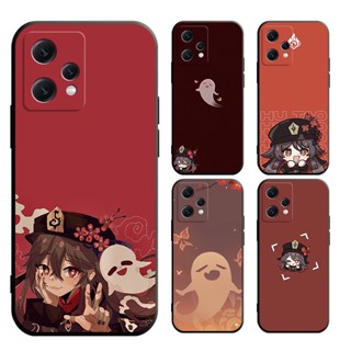 Realme GT NEO 3T 5G NEO 2 5G 8 7i 7 5 5S 5i 6i C3 5Pro เคสโทรศัพท์มือถือแบบนิ่ม ลาย Genshin Impact hu tao สําหรับ