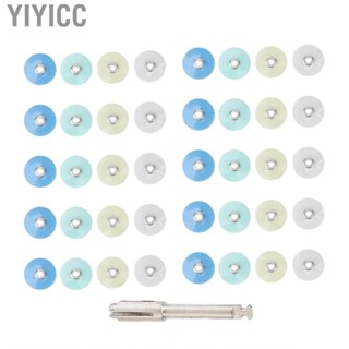 Yiyicc Dental Polishing Discs  40pcs  Disc Mixed Color for Clinic Dentist