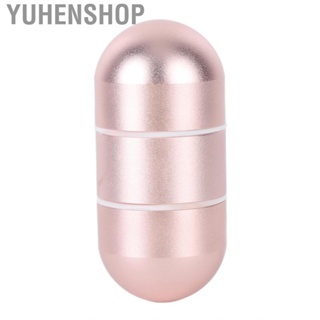 Yuhenshop Volcanic Face Roller 2 in 1 Reusable Mini Stone Oil Absorbing Stick for Facial Skin Care a