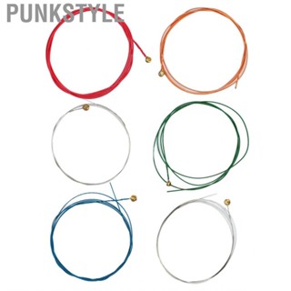 Punkstyle Guitar String Lightweight Beginner Friendly Replacement Tool Exquisite Sturdy  for Acoustic Guitars