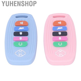 Yuhenshop Baby Teething Toy Silicone Control Bright Color for Home