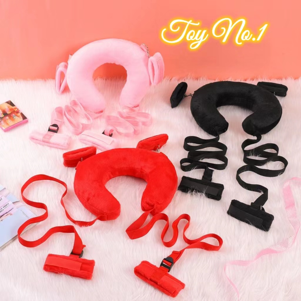 ToyNo.1 พร้อมส่ง "KB-2" เซ็ทชุดอุปกรณ์ หมอนรองคอนุ่มๆ มีหลายสี