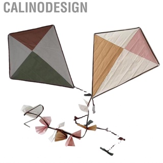 Calinodesign Single Wheel Kite 3D Clipping Simple Assembly Vintage Diamond for Kids Adults Beginners