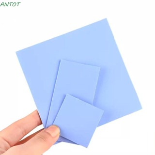 Antot แผ่นซิลิโคนความร้อน ลดความร้อน CPU สีฟ้า 5 แบบ สําหรับคอมพิวเตอร์