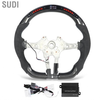 Sudi Carbon Fiber  Display Shift Lights Steering Wheel fit for BMW F20 F22 F30 F32 F15 F16 M Sport M2 M3 M4 X5M X6M