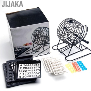 Jijaka Cage Card Game Machine  Rolling Set Thickened Base Bracket with 75 Balls for KTV Party