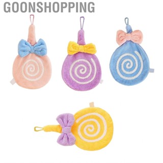 Goonshopping Cute Hand Towel  Lollipop Styling Toddler Hanging for Bathroom