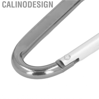 Calinodesign D Carabiner   Ring Light Aluminum Alloy High Strength Large Tensile Force Compact for Safety Hook