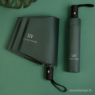 ร่มกันแดด UV ป้องกันรังสีอัลตราไวโอเลต แบบพับได้ สําหรับผู้หญิง KU3