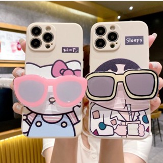 เคสป้องกันโทรศัพท์มือถือ ลายแว่นกันแดดน่ารัก สําหรับ Xiaomi 13 Lite 12T Pro 11T 12 11 Lite 10T POCO F5 X5 X4 Pro X3 NFC M4 M3 F3 F4 GT