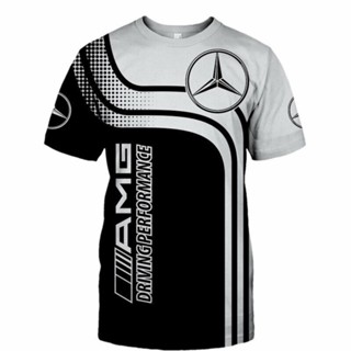 เสื้อยืด ลาย AMG GLC MAYBAC MERCEDES สําหรับผู้ชาย