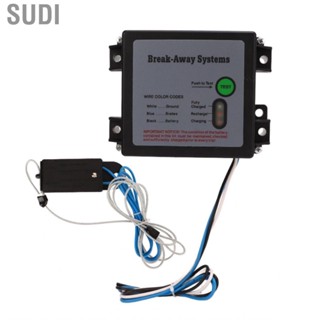 Sudi Electric Break Away System Efficient Durable Trailer Breakaway Kit with  Indicator for 12V Vehicle