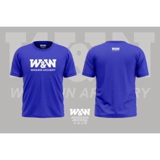 ซื้อ⚡⚡เสื้อยืดไมโครไฟเบอร์ พิมพ์ลาย Win Win &amp; Must Archery