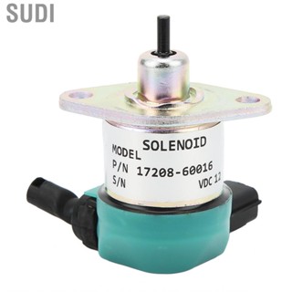 Sudi 17208 60016 Compact Structure Professional Engine Solenoid Valve 12VDC for Tractor