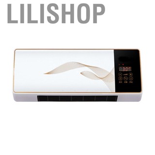 Lilishop Heater and Cooler  2 Use Wall Mount Electric Space CN Plug 220V for Bedroom