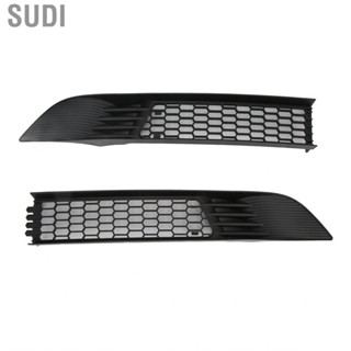 Sudi Front Bumper Grille Matte Black Grill Mesh Inlet