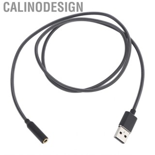 Calinodesign USB  Card To 3.5mm Jack Adapter External Stereo