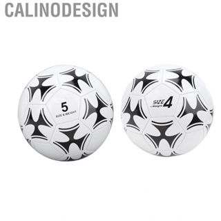 Calinodesign Professional  Soccer Ball Size 4 5 High Elasticity Kick Resistant Kids Training for  Exams