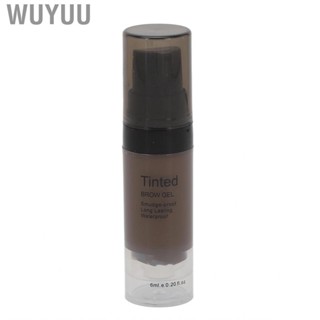 Wuyuu Tinted Brow Gel  Long Lasting Quick Dry Eyebrow   Easy To Clean for Makeup