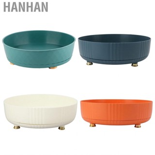 Hanhan Spin Round Tray 360 Degrees Rotating Non Skid Multifunctional Spice Organizer for Cabinet Pantry  Countertop