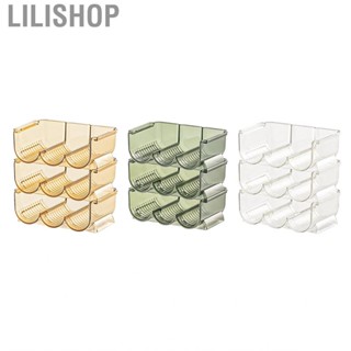 Lilishop 3pcs Lipstick Holder Transparent Storage Overlay Clear Display for Lip Gloss