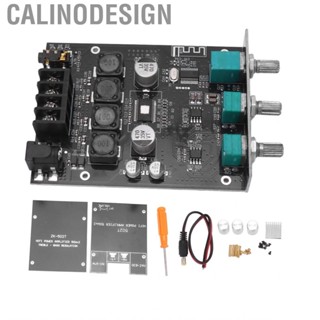 Calinodesign Power Audio Amplifier AMP Board   5.0 50W+50W Treble Bass Control Duel Channel Module for Performance