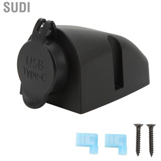 Sudi Car  Socket DC 10‑30V USB Type C Fast Charging QC 3.0 PD 18W Durable