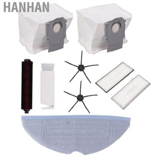 Hanhan Sweeper Accessory Filters Dust Bags Side Brush Washable Mop For G10S Pro KA