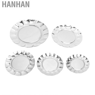 Hanhan 5pcs   Set Stainless Steel 13cm 15cm 16.5cm 20cm 25cm Dish BE