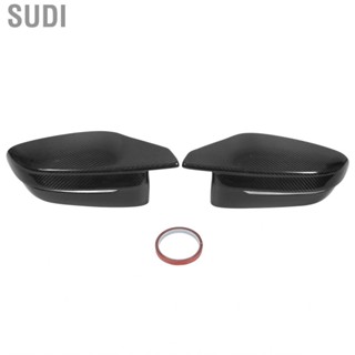 Sudi Side Mirror Covers Carbon Fiber Heat Resistant Rearview Caps Antiscratch for G80 M3 G82 G83 M4 2020‑2022