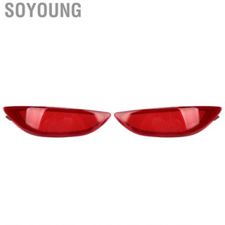 Soyoung Rear Bumper Reflector  Warning Shock Resistant Perfect Fit for Accent Value Edition