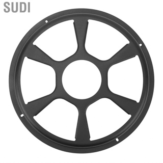 Sudi Speaker Grill Cover 10in High Elasticity Car Black DIY Style Shockproof Universal for Vehicle