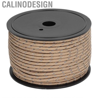 Calinodesign New 50m 6mm Reflective Tent Rope Windproof Cord Outdoor Cam