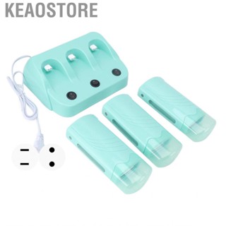 Keaostore 3pcs Roller Wax Warmer Machine Independent Switch Hair  Heating Armpit Heater q