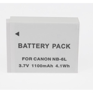 แบตกล้อง CANON NB-6L 1000 mAh ใช้กับกล้องรุ่น Canon lxuss85, Ixus95, Ixus200, Ixus210, Ixus300HS, Ixy25IS, Ixy30s