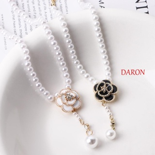 Daron สร้อยคอโซ่ ประดับไข่มุก หรูหรา เข้ากับทุกการแต่งกาย เครื่องประดับแฟชั่น สําหรับผู้หญิง