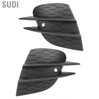 Sudi 2pcs Fog Light Frame Left Right Bumper Lower Grille Cover Trim for Benz E‑Class W213 AMG Line 2020 2021 2022 2023 Facelift