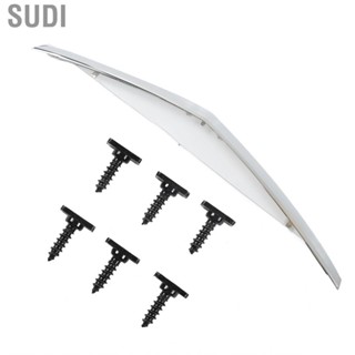 Sudi 1235120 Wear Proof Replacement Exquisite Appearance  Impact Perfect Fit Chrome Hood Molding Trim Easy Installation for SRX